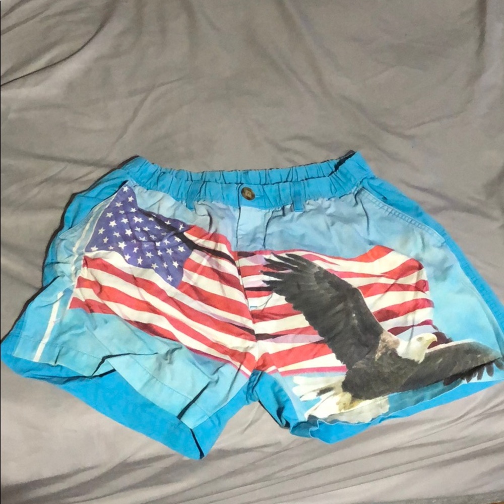 Chubbies 4th of July shorts